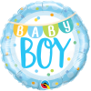 Μπαλόνι Foil Baby Boy Garland με Ήλιον +10,00€